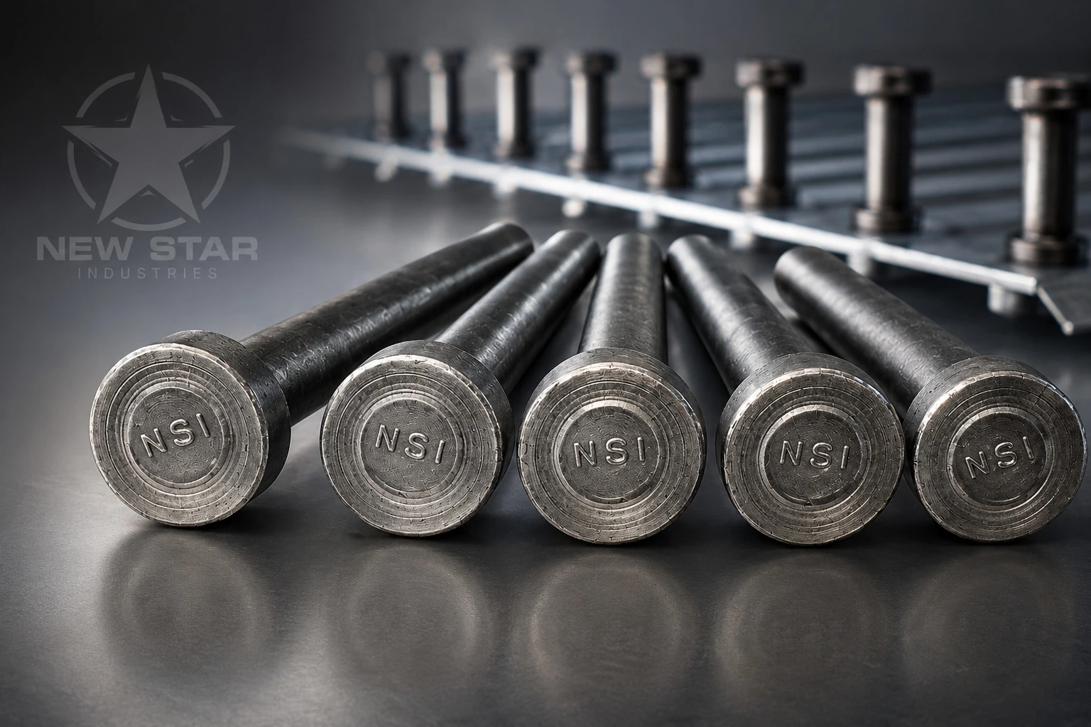 Shear studs with ceramic ferrule manufactured by New Star Industries Ludhiana India